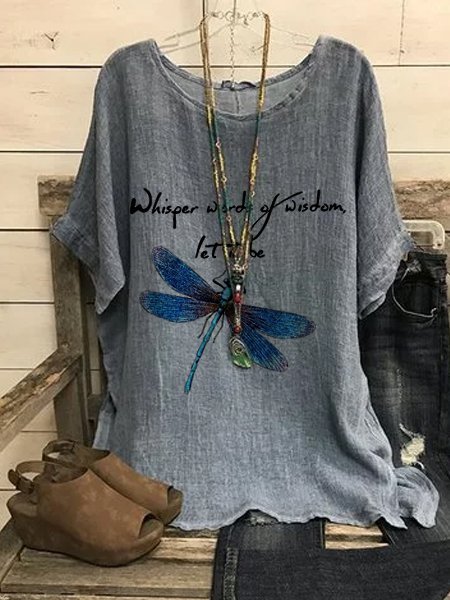 

Deep Gray Cotton Crew Neck Short Sleeve T-shirt, Tops