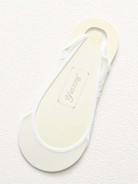

Women Lightweight Summer Invisible Socks, White, Socks
