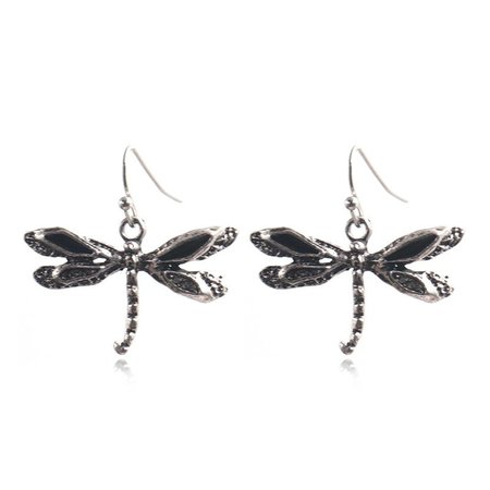 

Vintage Dragonfly Pendant Earrings, As picture, Earrings