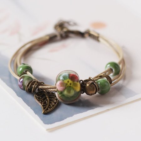 

Braccialetto Intrecciata, Verde, Jewelry