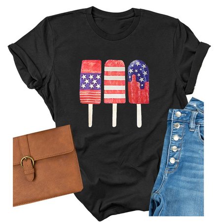

T-Shirt Casuale, Nero, Tops