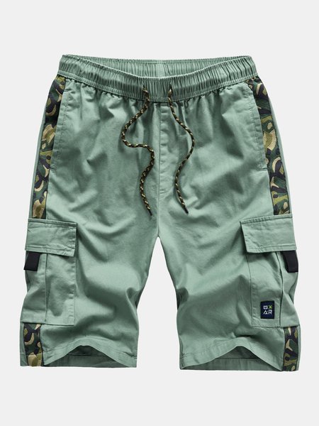 Buy Summer Season Casual Plus Size Shorts Pockets Men's Pants, Bottom, Zolucky, Green
