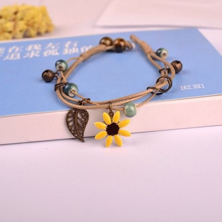 

Vintage Elegant Ceramics Bracelets, Yellow, Bracelets