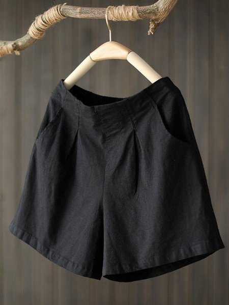 Solid Pants Black/One-size