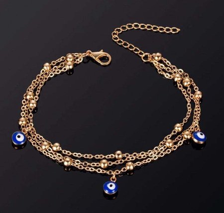 Alloy Anklets Golden/
