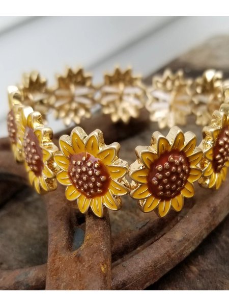 

Yellow Alloy Casual Bracelets, Winter Clearance