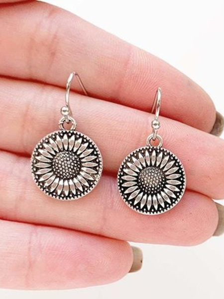 

Orecchini Casuale di Lega, Argento, Earring