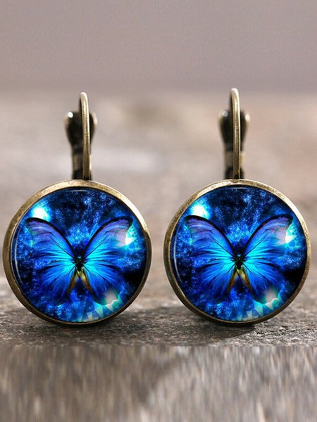 

Time Jewel Earrings, Aqua blue, Earrings