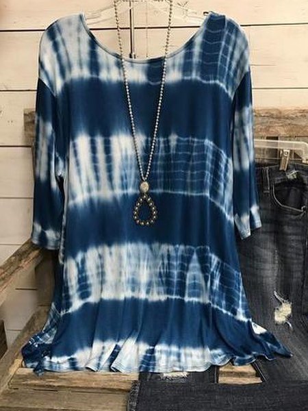 

T-Shirt Casuale, Blu, T-Shirts