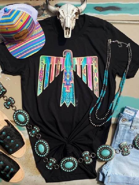 

Black Printed Short Sleeve Shirts & Tops, T-shirts