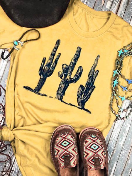 

Yellow Casual Floral-Print Abstract Shirts & Tops, Tops