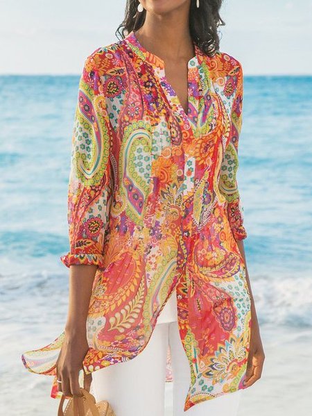 

Top Dritto da Vacanza, Colore, Blouses & Shirts