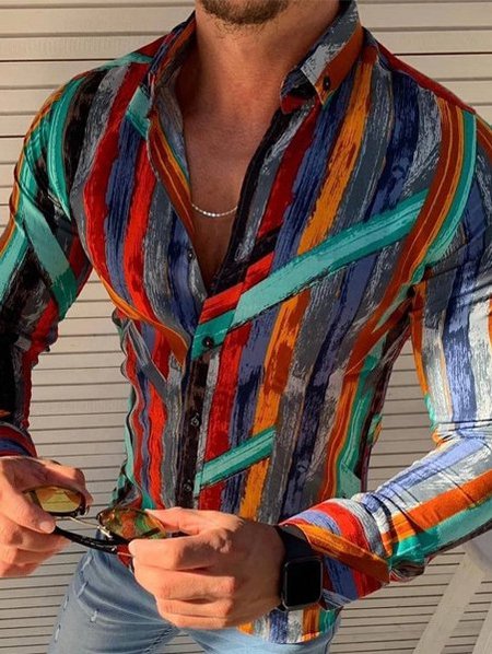 

Casual Shirts & Tops, Red, Men's Floral shirt