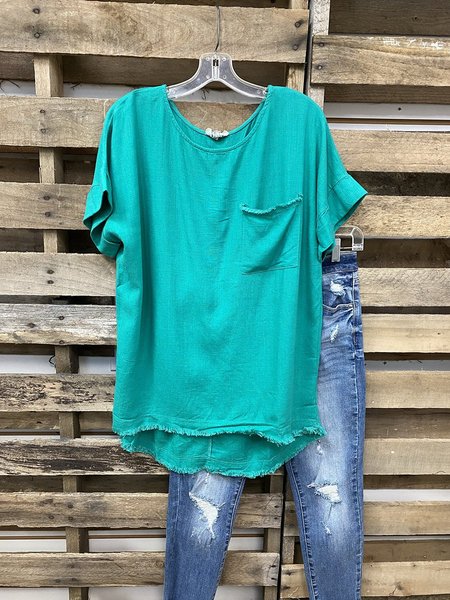 

T-Shirt Design Semplice, Verde, T-Shirts