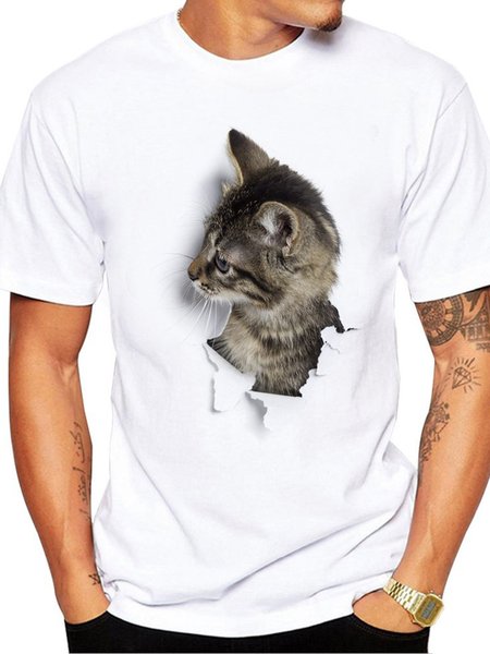 

Casual Crew Neck T-shirt, Men's t-shirts