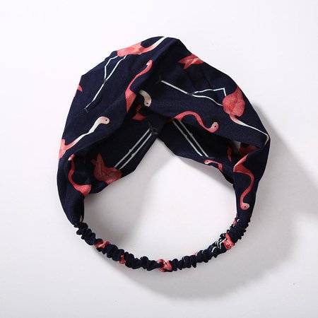 Fashion Plaid Knot Headband Turban Elastic Head Wrap Hairband, 9#, Jewelry