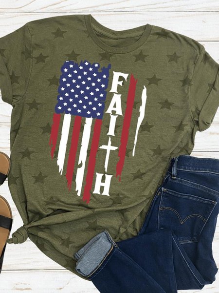 

T-Shirt Stella Stampato, Verde, T-Shirts