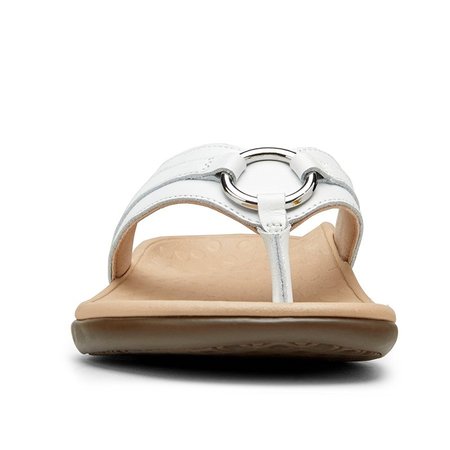 

Leather Slippers, White, Pullovers