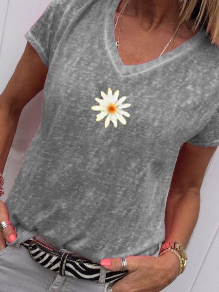 

T-Shirt da Vacanza, Giallo, Blouses & Shirts