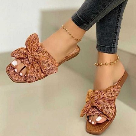 

Ciabatta in Pelle, Marrone, Slippers