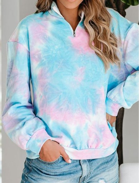 

Casual Long Sleeve Sweatshirt, Yellow, Hoodies&Sweatshirts