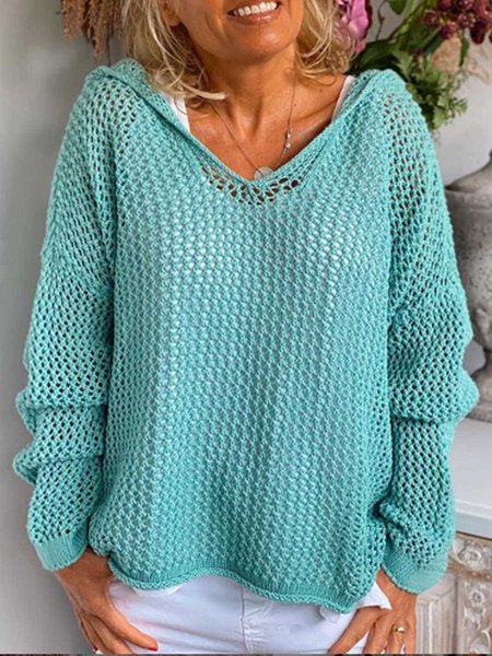 

Maglione Patchwork, Blu, Blouses & Shirts