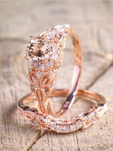 

Anelli Vintage di Lega, Oro rosa, Jewelry