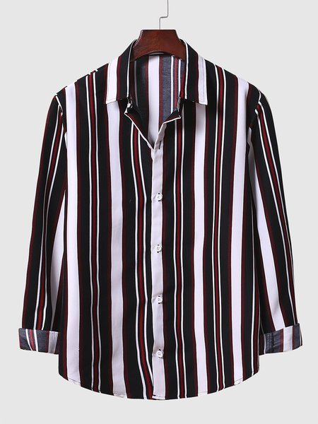 

Basic Shirts, Black, Men's Floral shirt