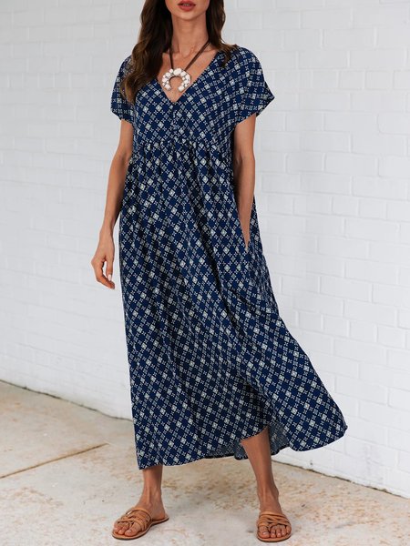 

Maxi Abito da Vacanza, Navy blu, Dresses