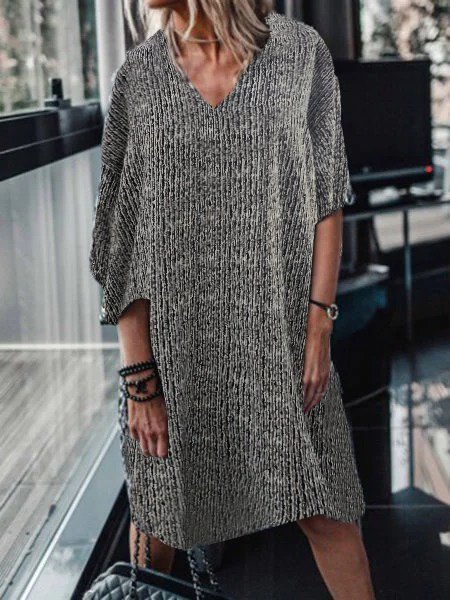 

White-Black Women Weaving Dress Printed Abstract Weaving Dress, Floral Dresses