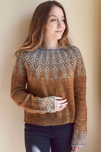 

Tribal Casual Turtleneck Sweater, Brown, Tops