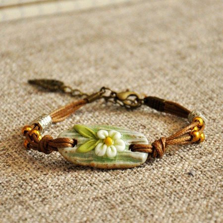 

Fashion Ceramics Bracelet, Green1, Bracelets