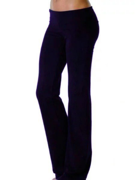 

Casual Plus Size Pants, Purple, Bottoms