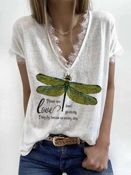 

Top Casuale Stampato, Bianco, Blouses & Shirts