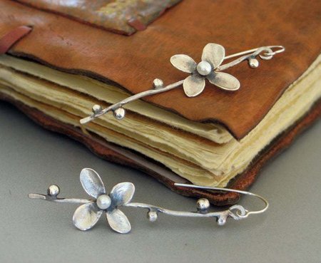 

Vintage Earrings, Silver, Others