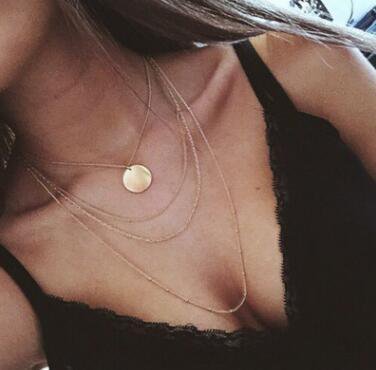 

Fashion Necklace, Golden, Necklaces
