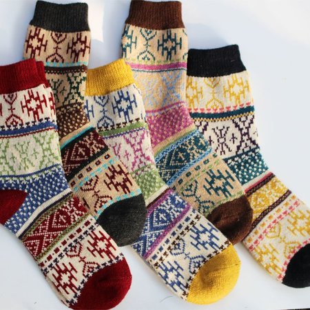 

Multicolor Cotton Socks, Socks