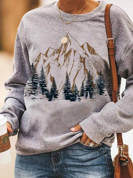 

Gray Long Sleeve Abstract Sweatshirts, Sweatshirts & Hoodies