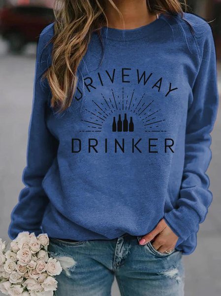 

Driveway Drinker Sweatshirt, Blue, Hoodies&Sweatshirts