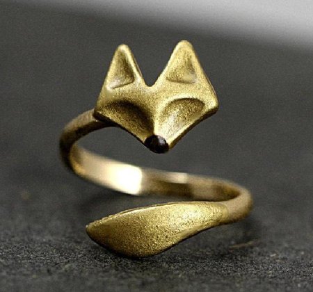 

Golden Casual Alloy Ring, Rings