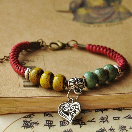 

Fashion Ceramic Bracelet, Yellow green, Winter Clearance