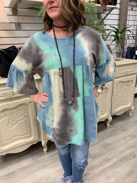 

Casual Shirts & Tops, Blue, Tops
