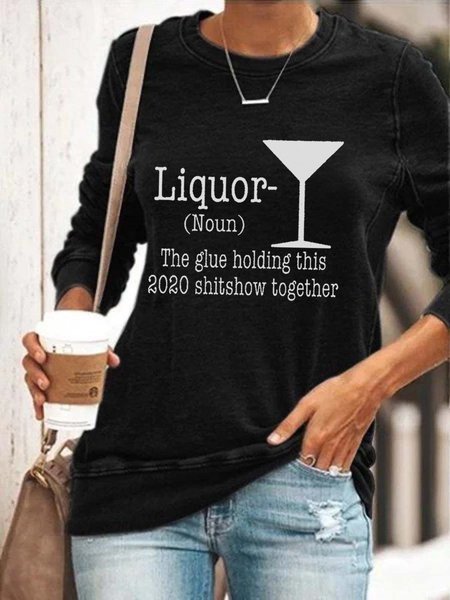 

Liquor Sweatshirt, Black, Hoodies & Sweatshirts