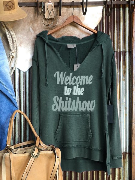 

Personalized Printed Long Sleeve Hoodie, Blue, Hoodies&Sweatshirts