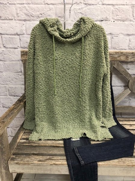 

Hoodie Long Sleeve Sweatshirt, Green, Hoodies&Sweatshirts