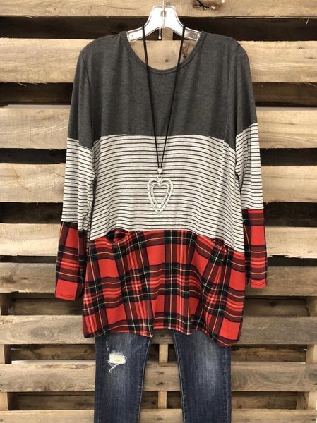 

Casual Cotton-Blend Shirts & Tops, Green, Tops