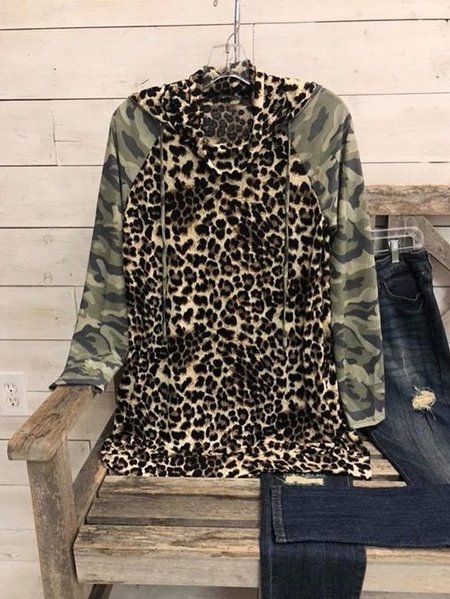 

Leopard Long Sleeve Shirts & Tops, Hoodies&Sweatshirts