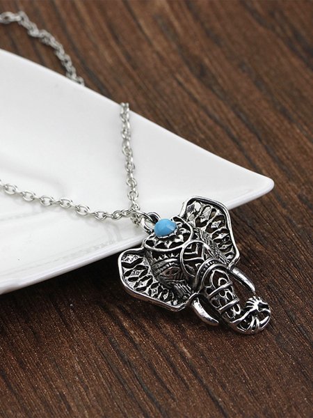 

As Picture Vintage Alloy Necklaces, Accessories
