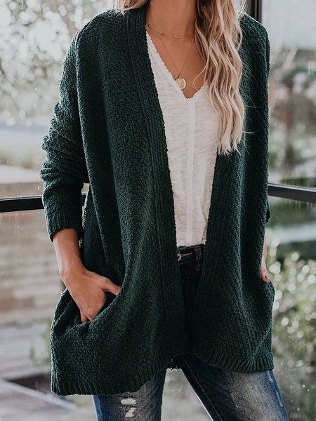 

Shift Long Sleeve Sweater, Green, Cardigans