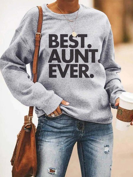 

Best Aunt Ever Sweatshirt, Gray, Hoodies&Sweatshirts